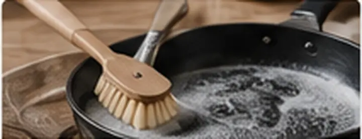 Cookware arranged for comparison